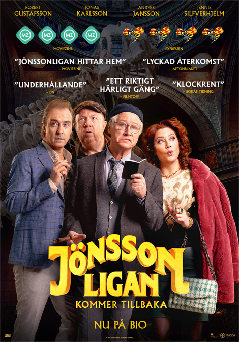 Jönssonligan kommer tillbaka poster