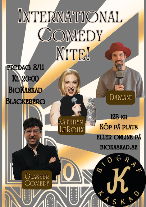 Affisch: International Comedy Nite