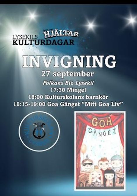 Affisch: Invigning - Lysekils Kulturdagar