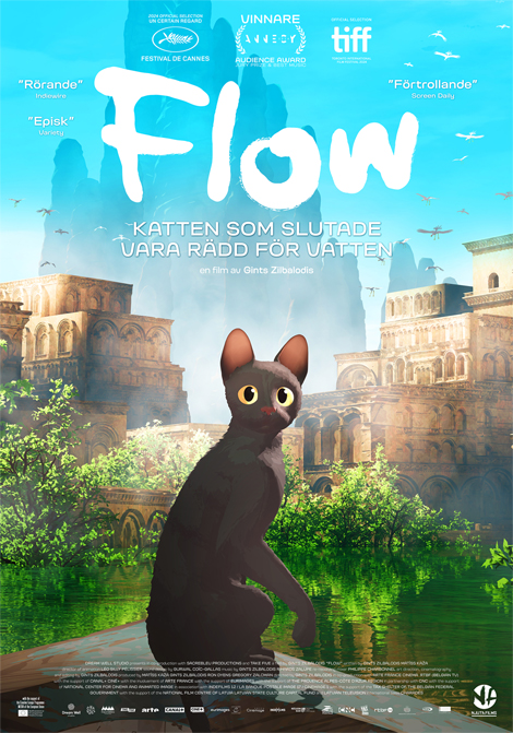 Flow - Katten som slutade vara rädd för vatten poster