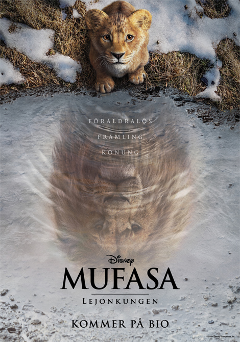 Mufasa: Lejonkungen (Eng tal) poster