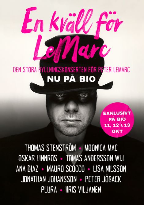 En kväll för LeMarc poster