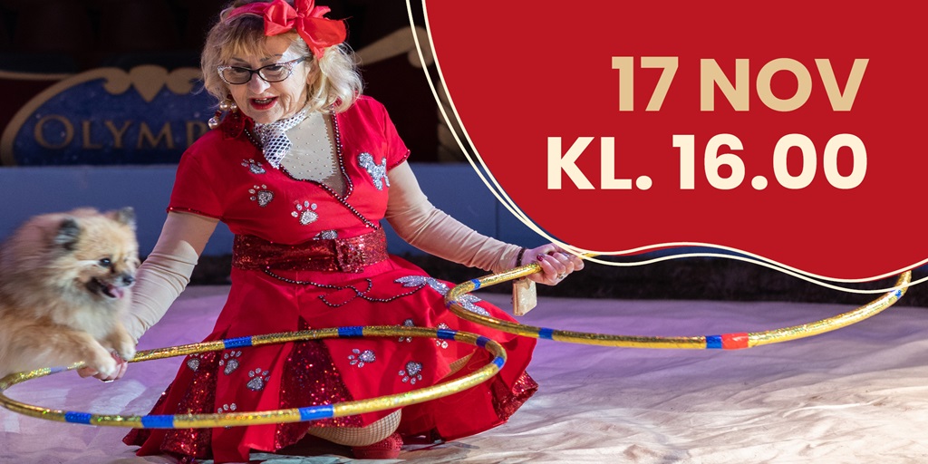 Hundshow med Circus Olympia Bild