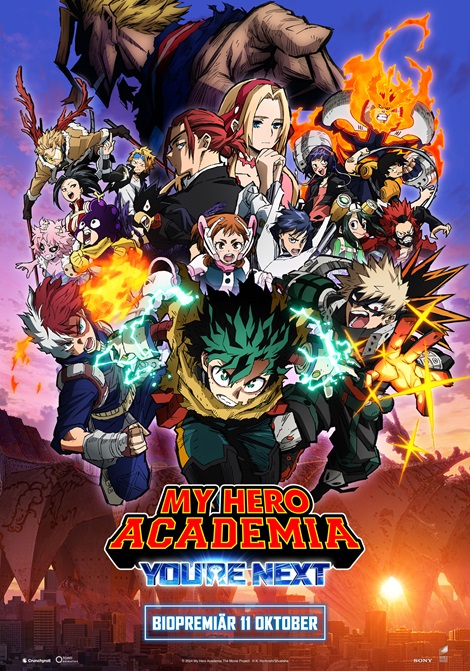 My Hero Academia: You're Next poster