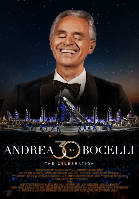 Affisch: Andrea Bocelli 30: The Celebration