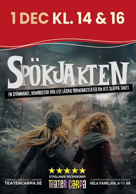 Spökjakten poster