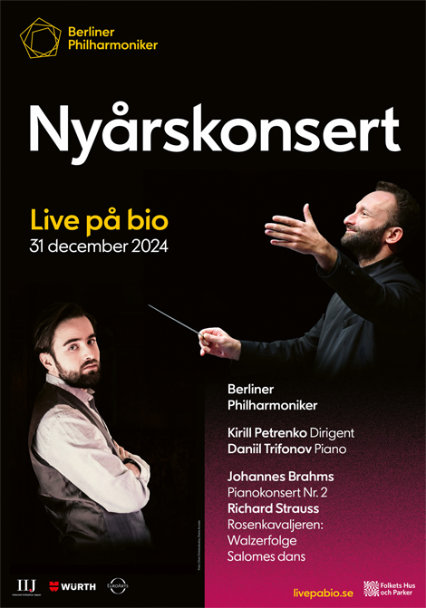 Berlinfilharmonikernas nyårskonsert 2024 poster