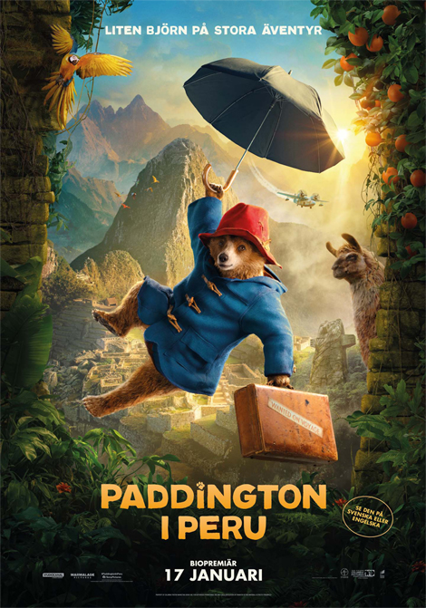 Paddington i Peru poster