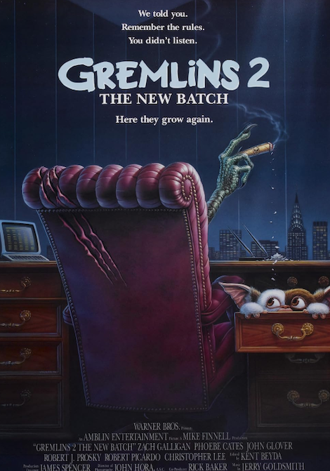 Gremlins 2 poster