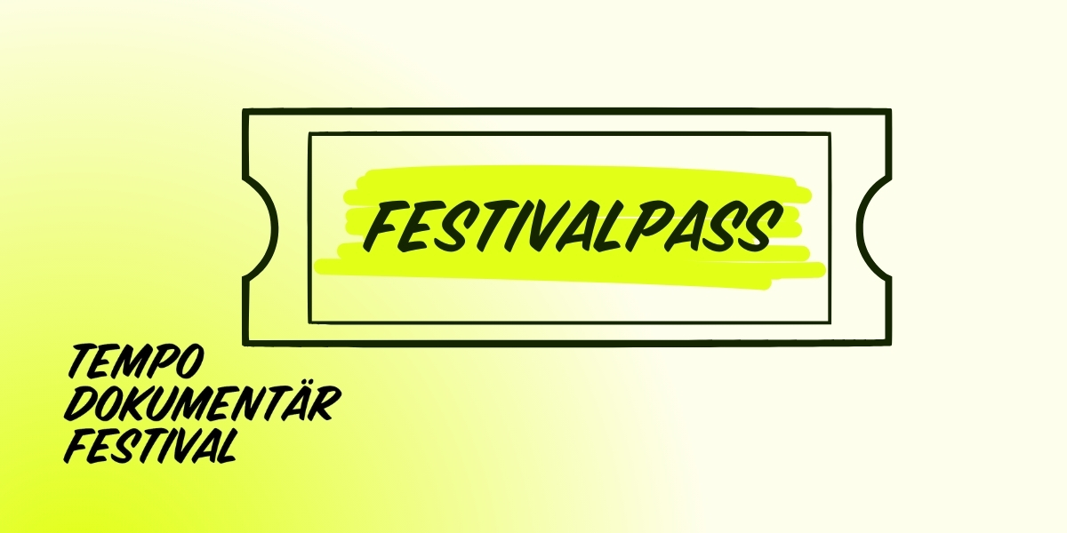 Festivalpass Tempo dokumentärfestival 2025 Bild