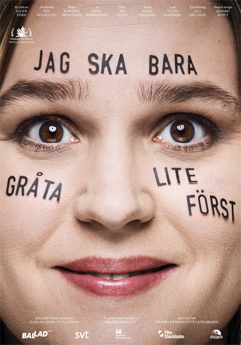 Filmposter för Jag ska bara gråta lite först