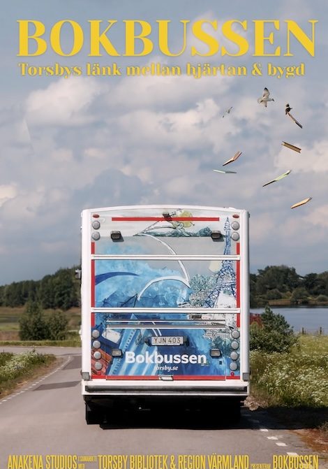 Bokbussen - Torsbys länk mellan hjärta & bygd poster