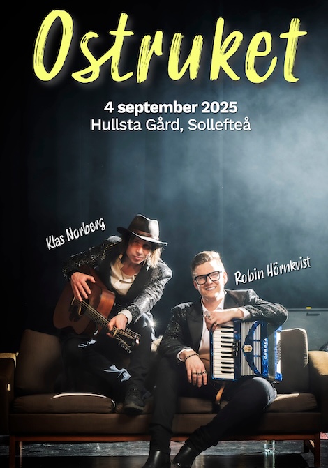 Ostruket - Klas Norberg & Robin Hörnkvist poster