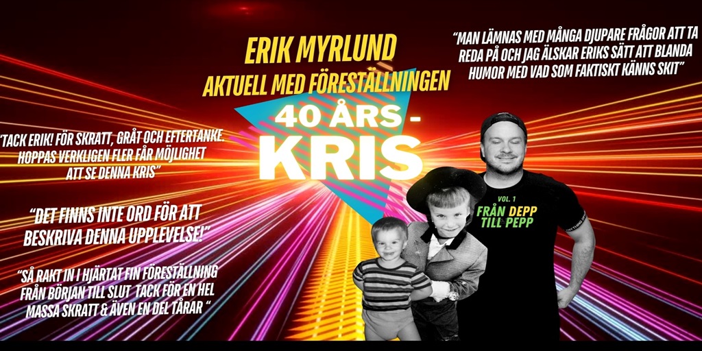 40 års kris - Erik Myrlund Bild