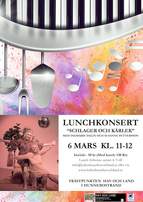 Lunchkonsert: "Kärlek och Schlager" poster