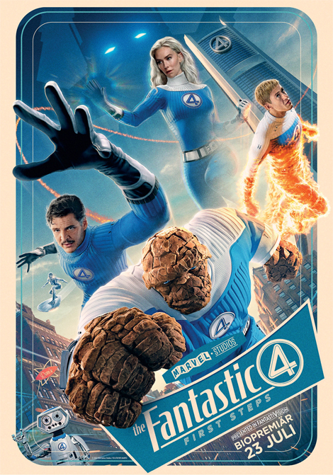 Affisch: Fantastic Four: First Steps