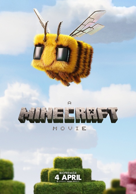 Affisch: A Minecraft Movie sv. tal