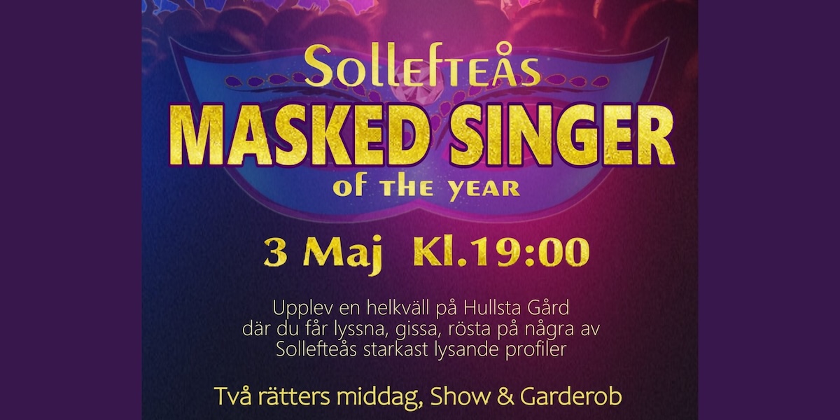 Sollefteå Masked Singer Bild