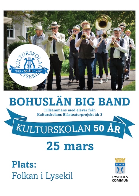 Affisch: Bohuslän Big band