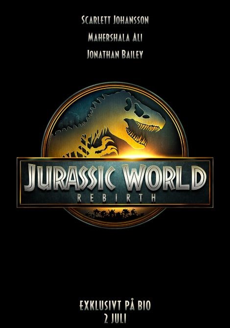 Jurassic World Rebirth poster