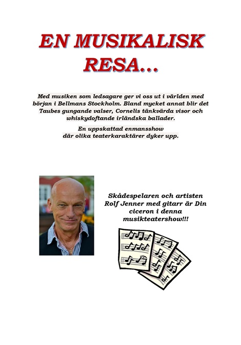 En Musikalisk Resa poster