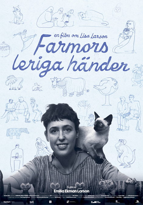 Farmors leriga händer - en film om Lisa Larson poster