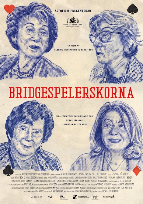 Bridgespelerskorna poster