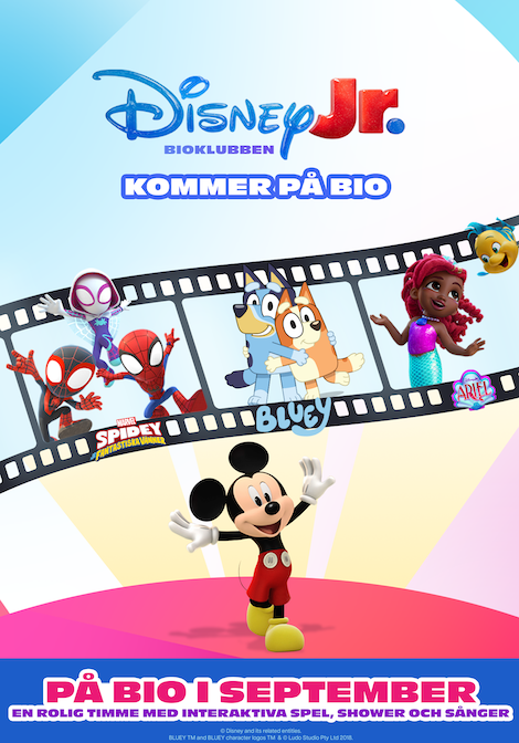 Disney Junior bioklubben poster