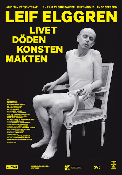 Leif Elggren Livet Döden Konsten Makten poster
