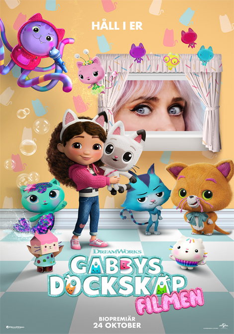 Gabbys dockskåp: Filmen poster