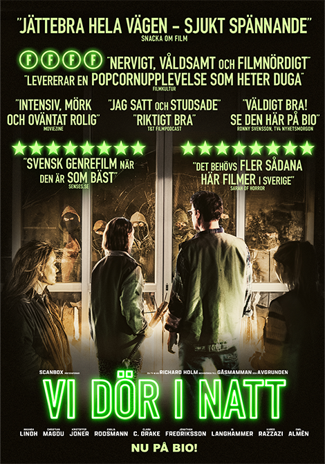 Vi dör i natt poster