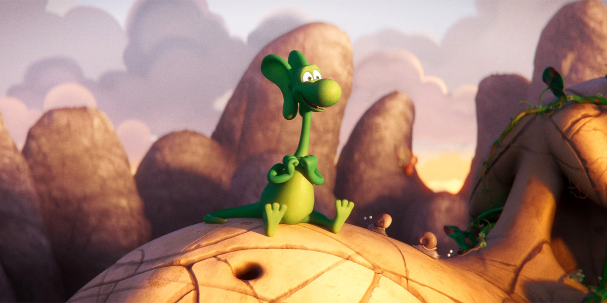 UEFF 25: Diplo den gröna dinosaurien Bild