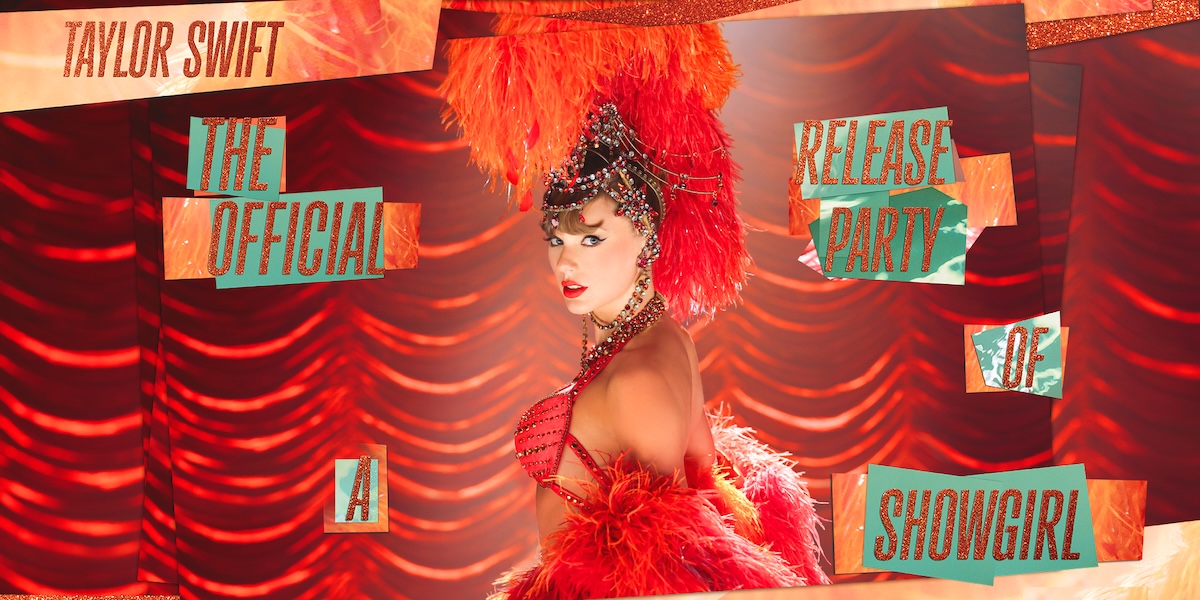 Taylor Swift The Official Release Party of a Showgirl Bild