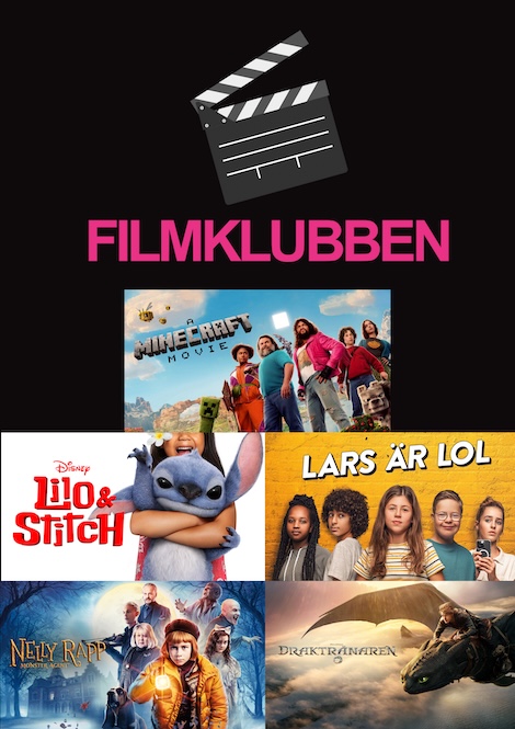 Filmklubben hösten 2025 poster