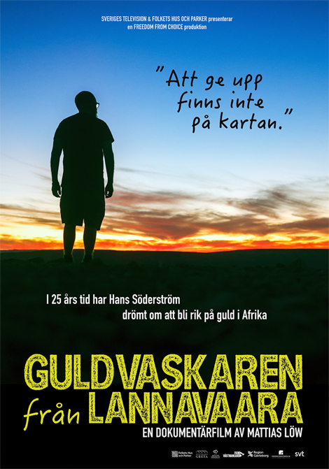 Affisch: Guldvaskaren från Lannavaara