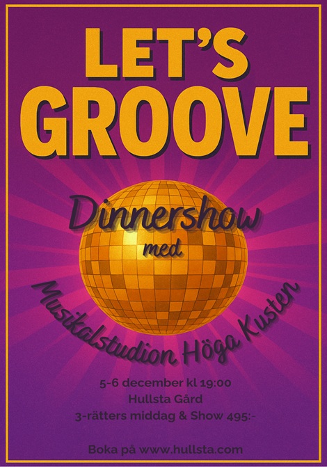 Let’s Groove poster