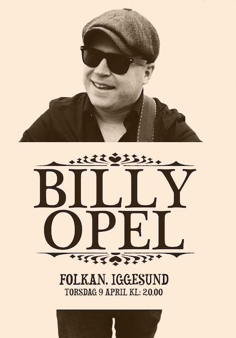 Billy Opel poster