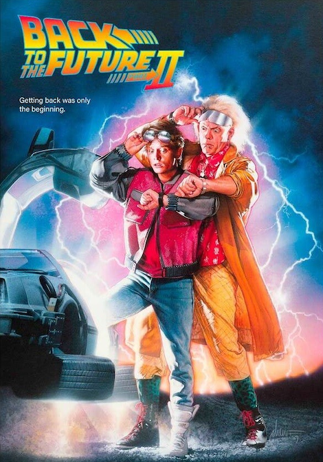 Tillbaka till framtiden del II poster