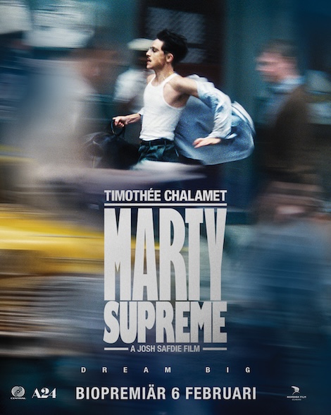 Marty Supreme poster