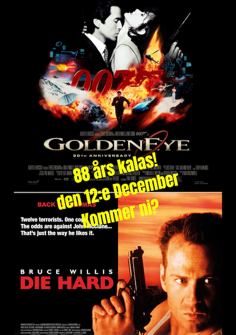 88års Jubileum poster