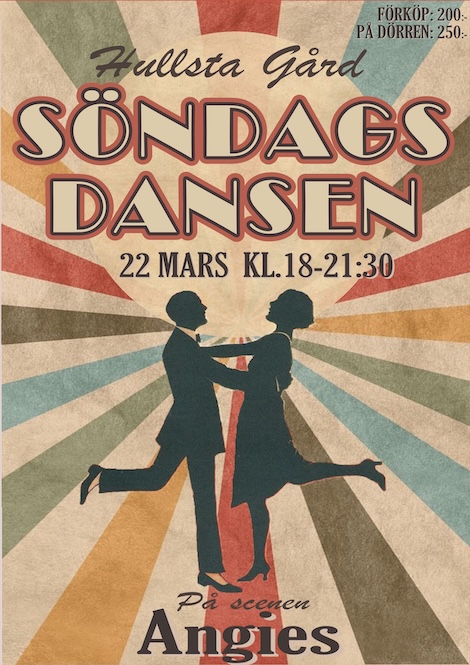 Söndagsdansen poster