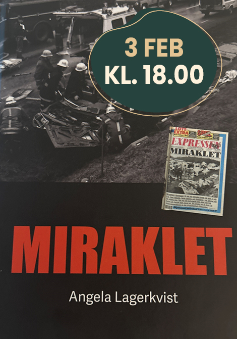 Bokrelease - Angela Lagerkvist poster