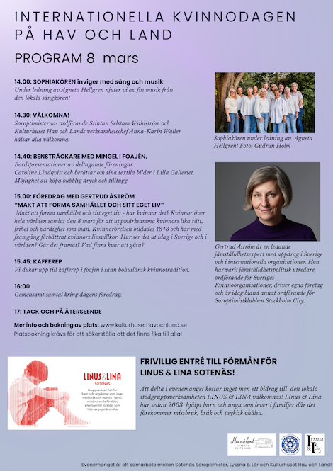 Internationella kvinnodagen 2026 poster