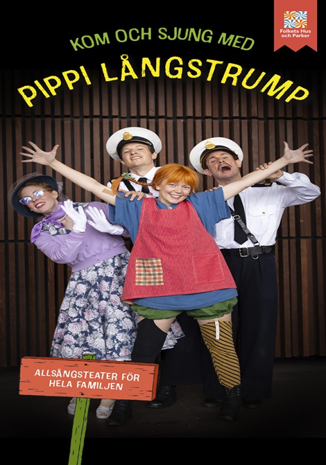 Kom och sjung med Pippi Långstrump! poster