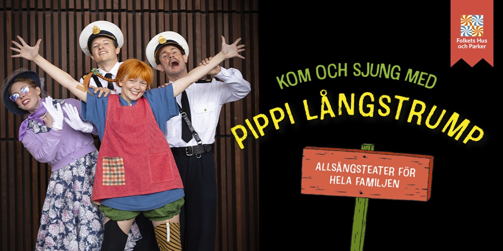 Kom och sjung med Pippi Långstrump! Bild