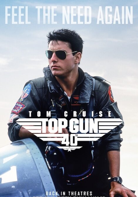 Affisch: TOP GUN 40TH ANNIVERSARY