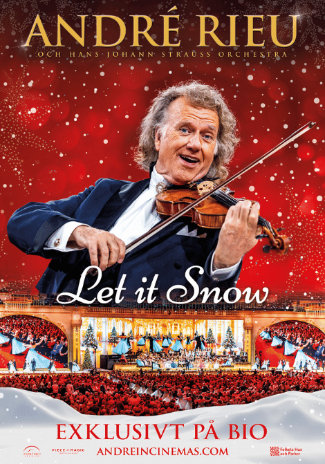 Affisch: André Rieu's 2026 Christmas Concert: Let It Snow