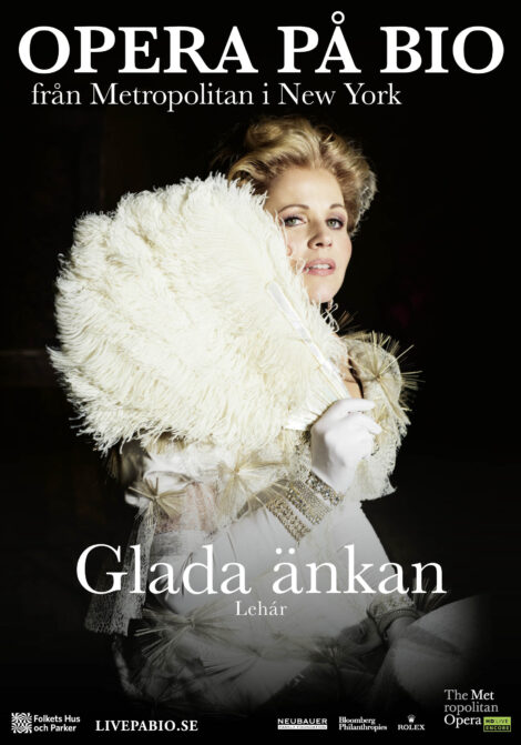 Filmposter för Glada änkan – favorit i repris