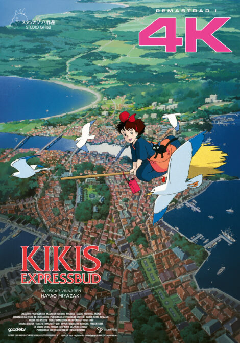 Filmposter för Kikis expressbud jap. tal 4K