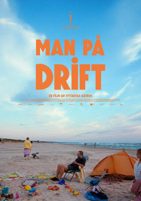 Affisch: Man på drift